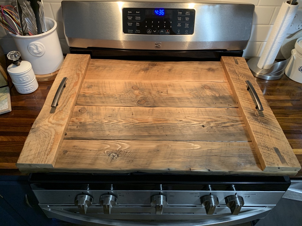  ZGO Noodle Board Stove Cover - Wood Stove Top Cover